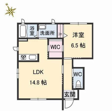 シャルムの物件間取画像